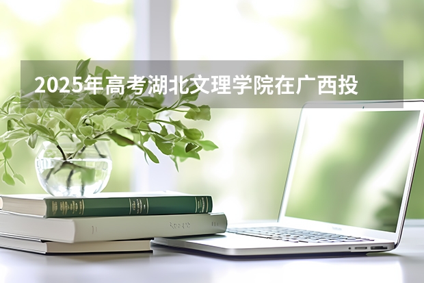 2025年高考湖北文理学院在广西投档分数线是多少